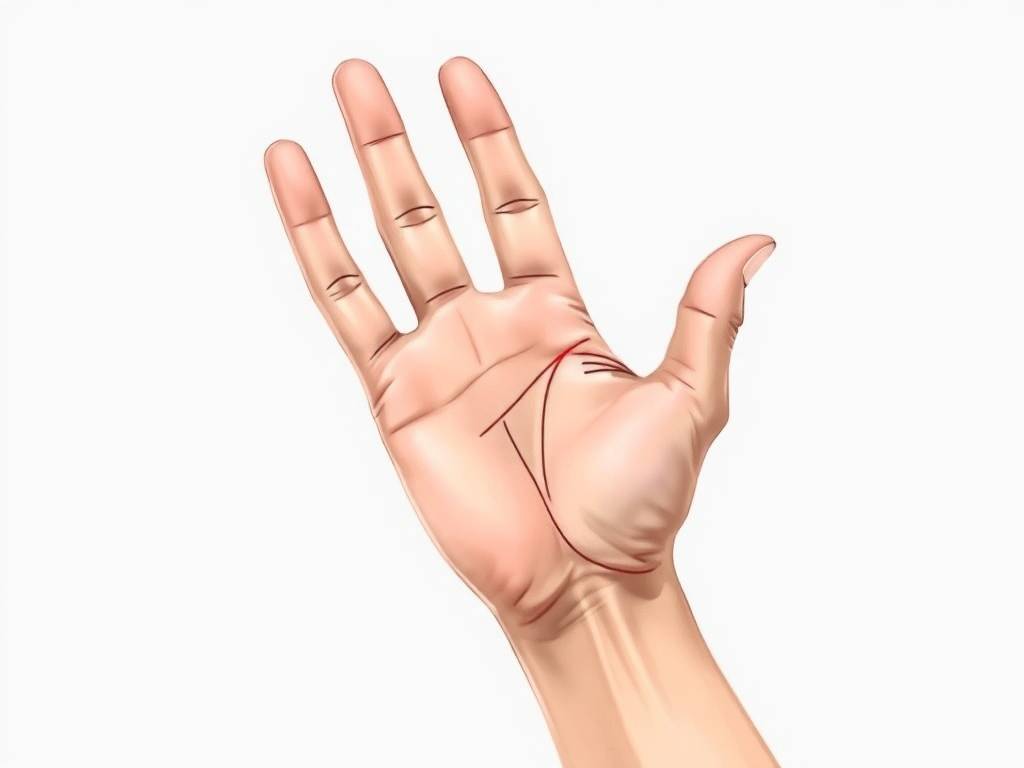 手相图解：手腕线 手颈线