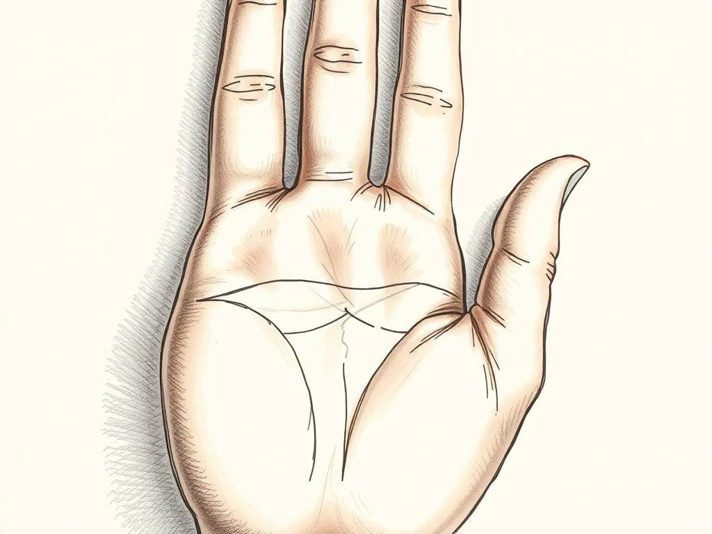 手相婚姻线图解(jiě)(十)：婚姻线的中间断裂
