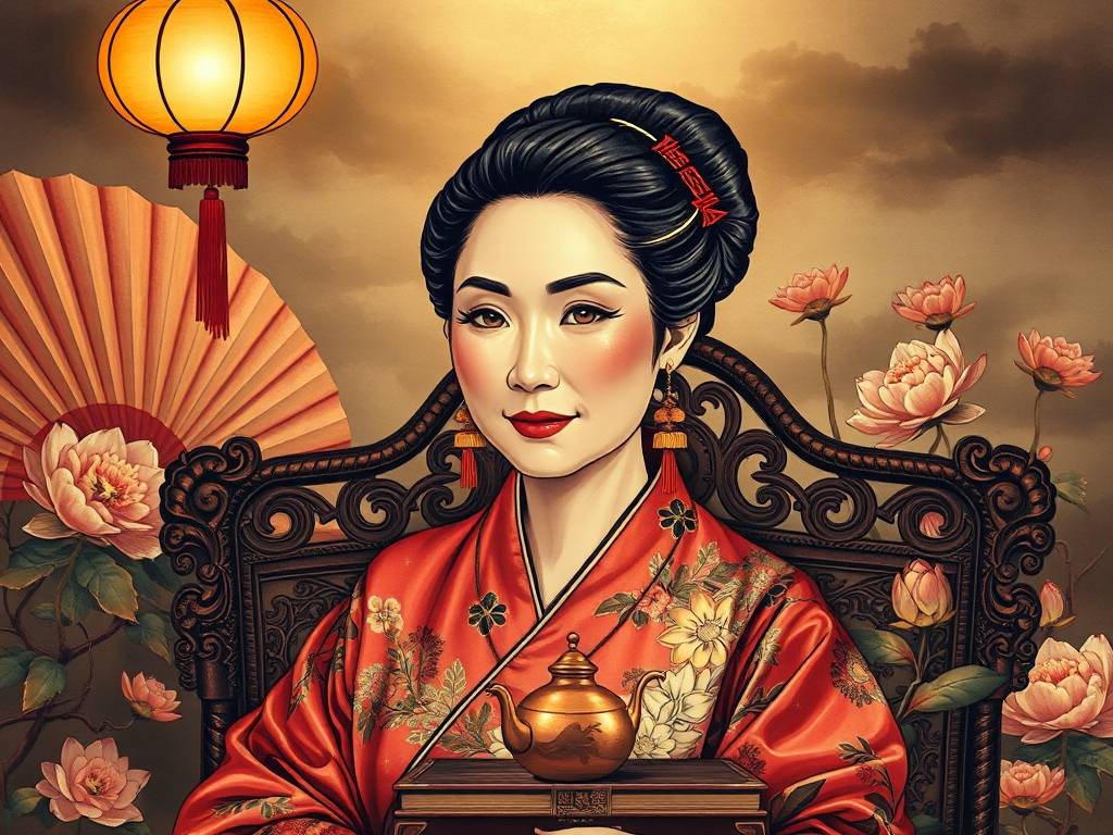 女人富贵眉的图片