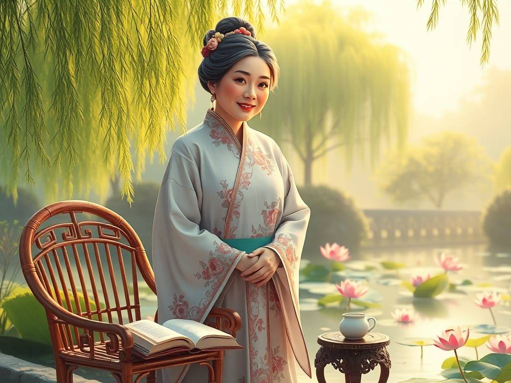 四两四女命一生的运气 晚年生活顺利