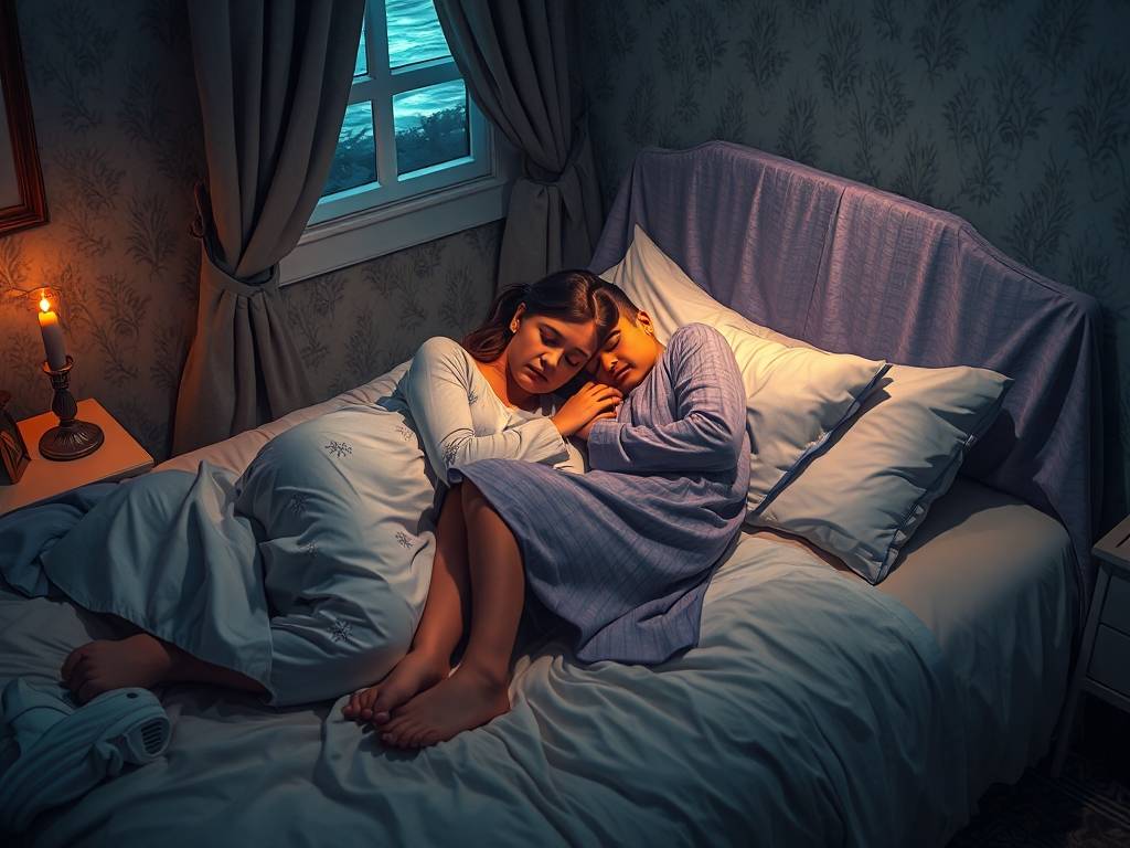 睡姿看男女感情深厚吗