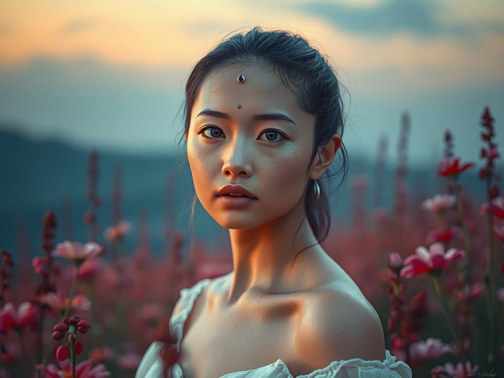 女人桃花痣在什么地方 女人印堂有痣为桃花痣