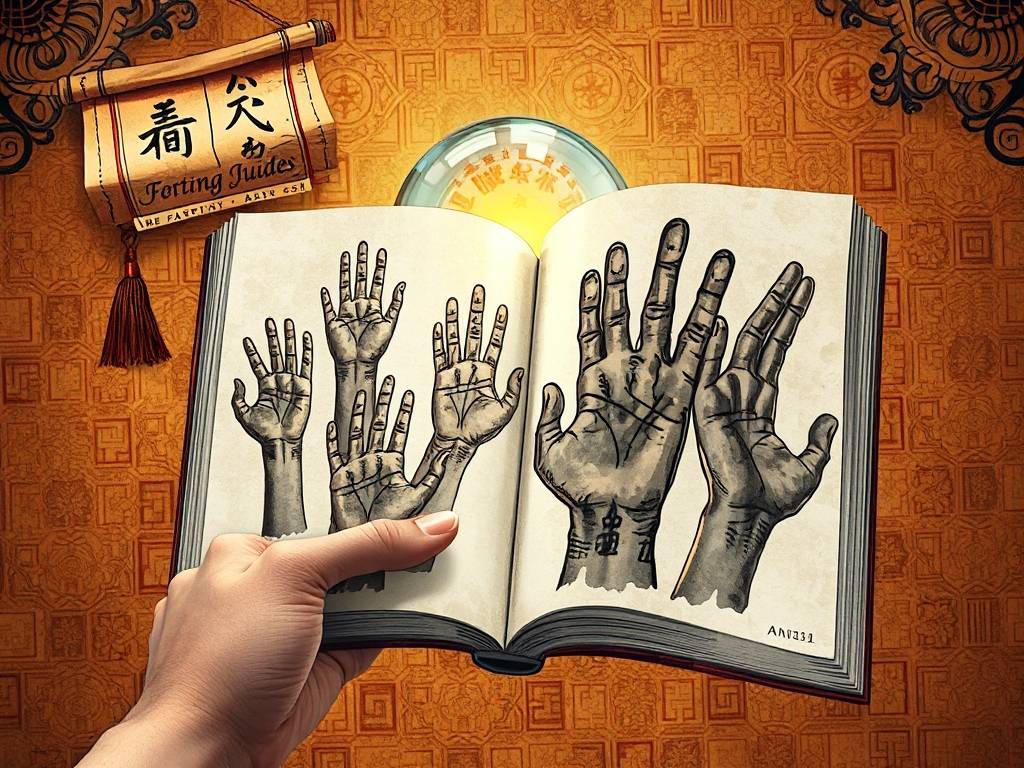 手纹看相测命大全图解 手纹多的人命好不好