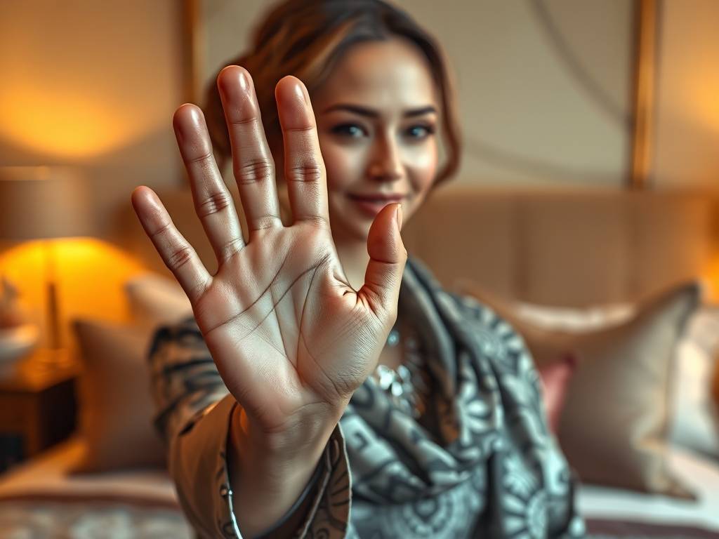 一辈子有钱的女人手相 左手断掌大富大贵