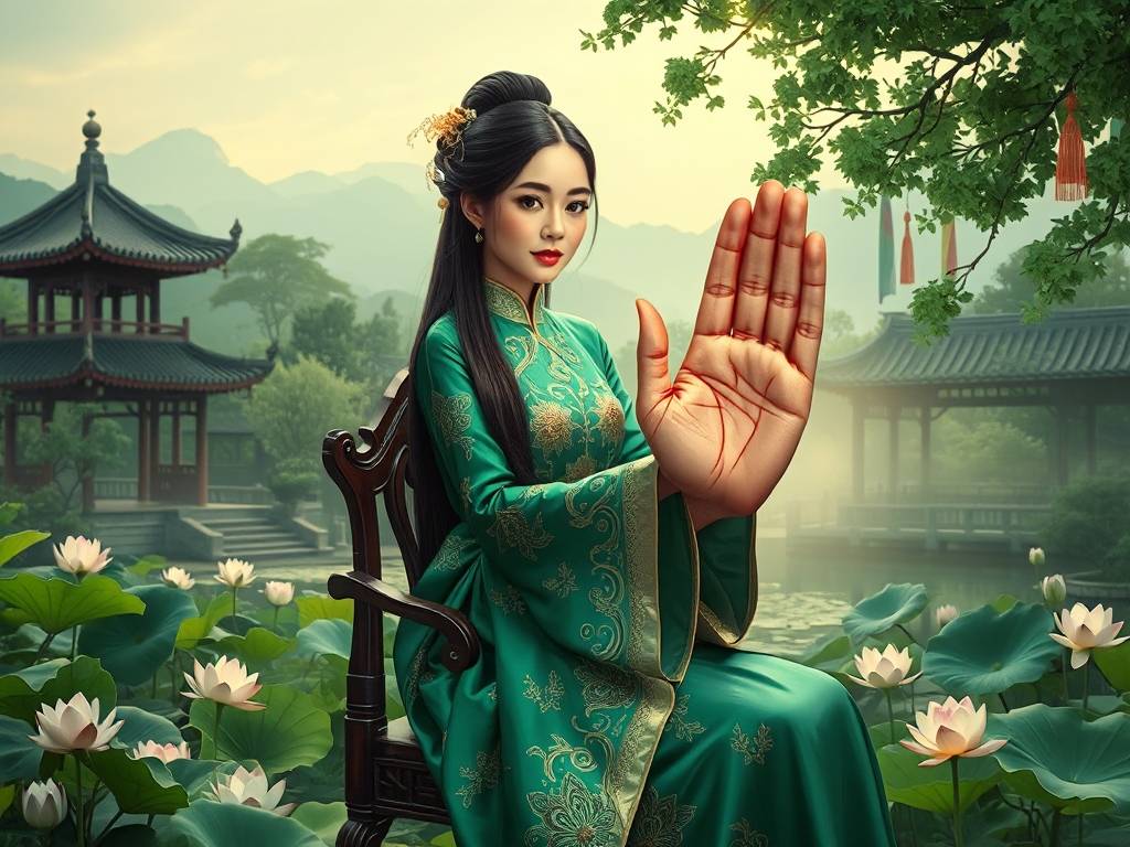 命里有钱人的(de)女人手纹 好命的(de)女人手相富贵