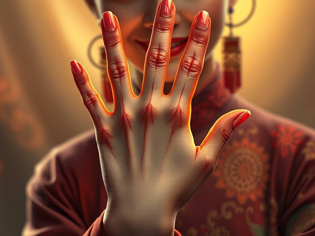 命里有钱人的(de)女人手纹 好命的(de)女人手相富贵