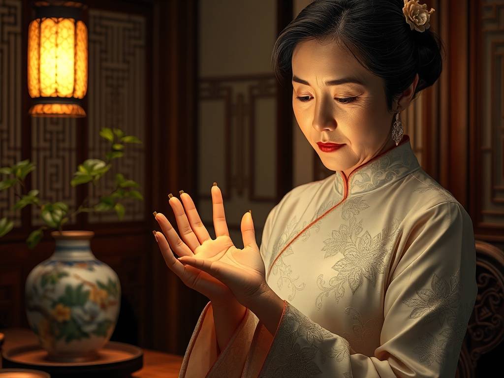 女人手相如何看出是否富贵 女人有财的手纹图