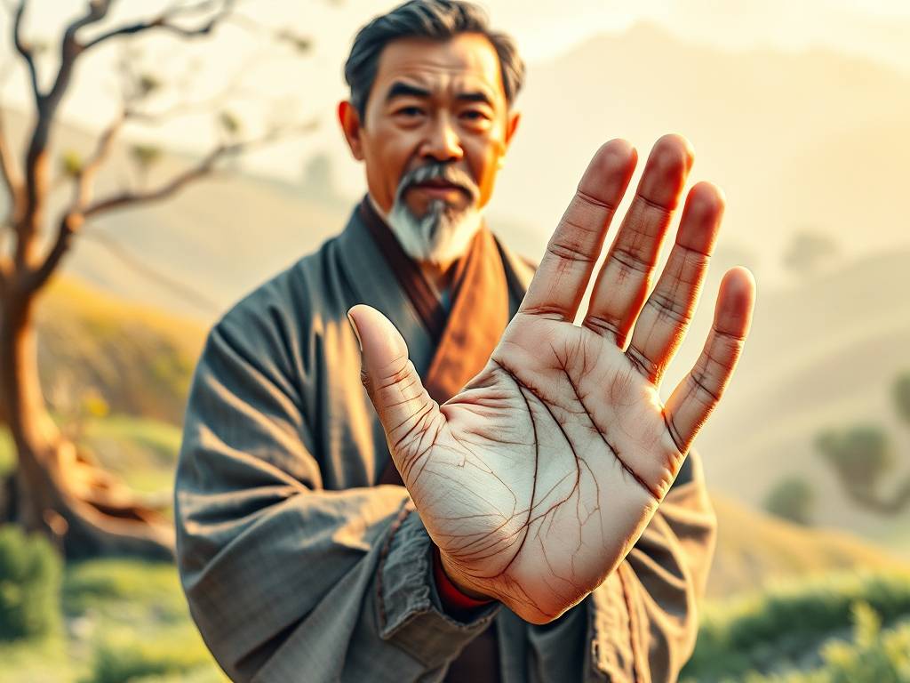 有福气的男人手相 掌厚背圆可发财