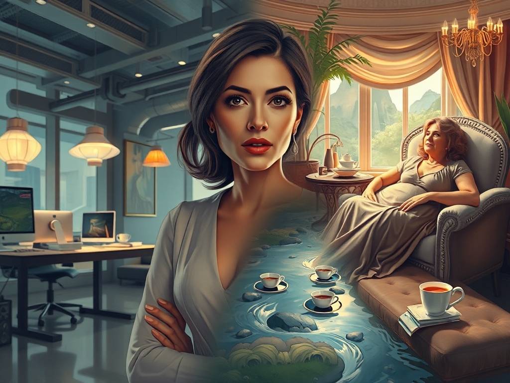 测未来你会修炼成富婆还是腹婆呢