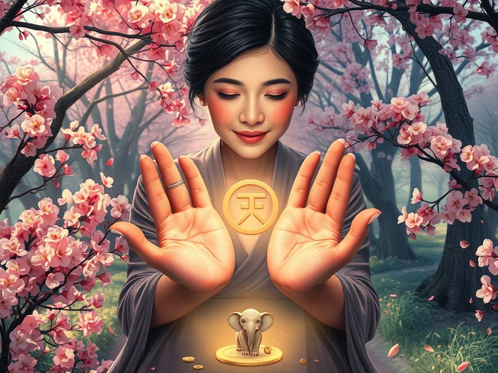 手相正缘出现的信息 生活富裕感情美满