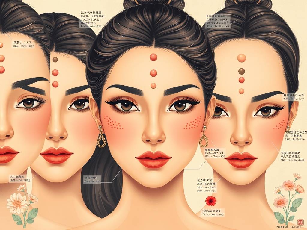 女人额头痣相图解大全 良痣种善缘