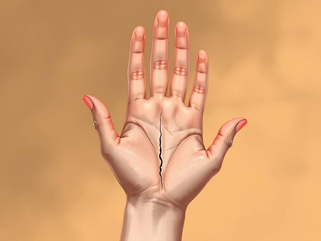 女人右手婚姻线分叉图解 情感波折大容易早婚