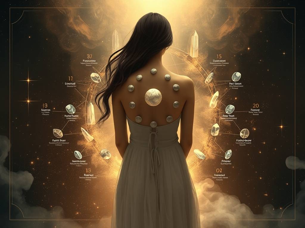 女人后背的痣的命运图 后背上各个部位痣的图解