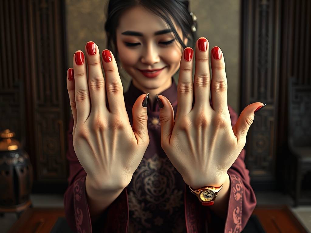 富贵手相女 一生不缺钱的女人手相