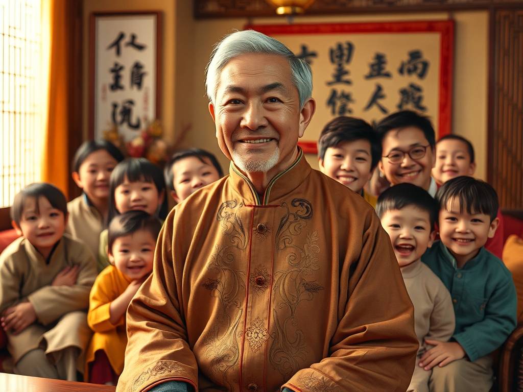 男人贵子痣是什么意思 儿孙满堂晚年生活幸福