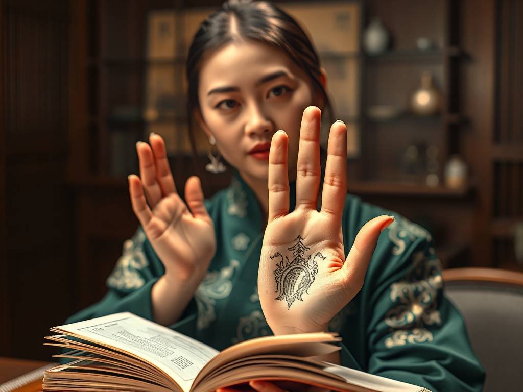 35岁走好运的手相女 掌心凹陷擅长理財(cái)