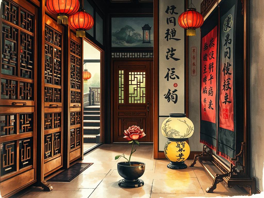 家中烂桃花的风水格局 住宅大门朝正西会招烂桃花