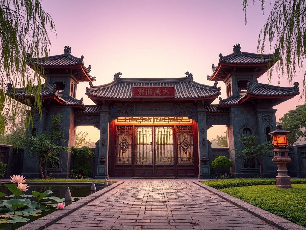 企业大门的风水