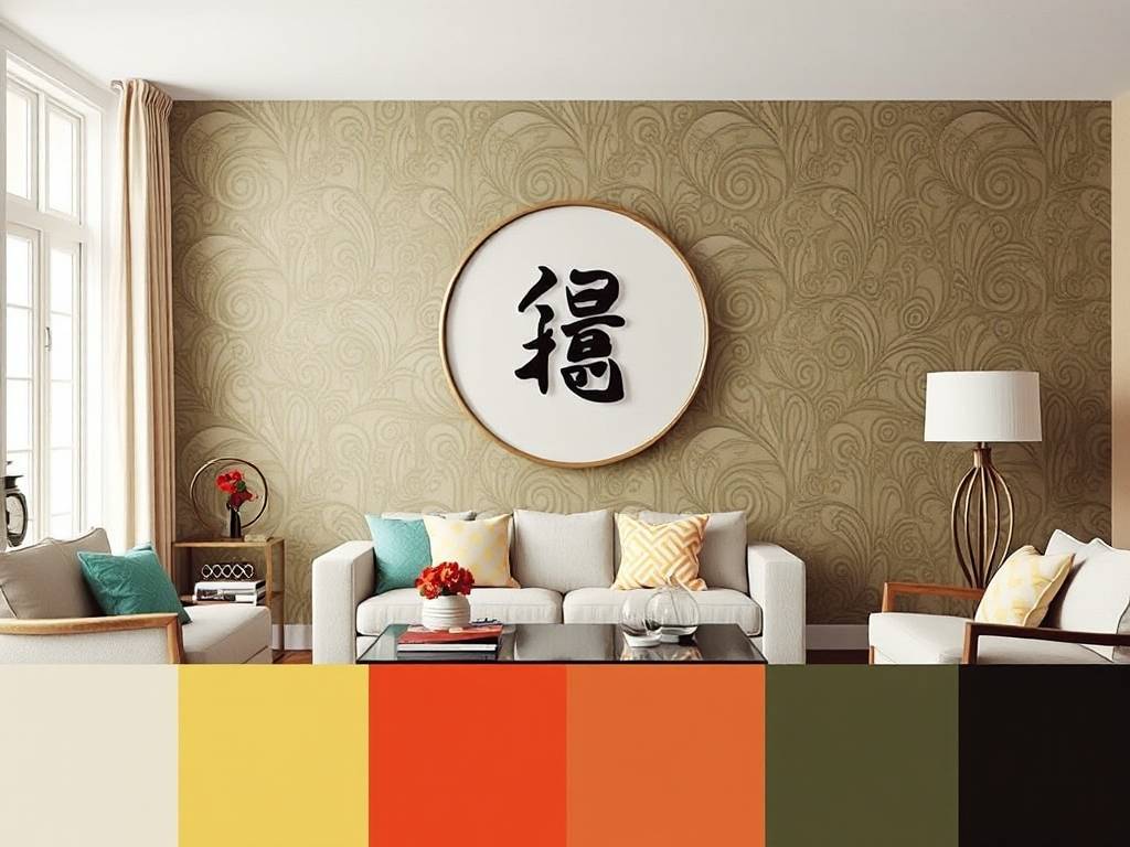 客厅壁纸颜色风水怎样看
