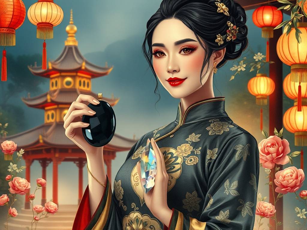 女人带什么旺事业人缘 可以佩戴黑曜石 水晶