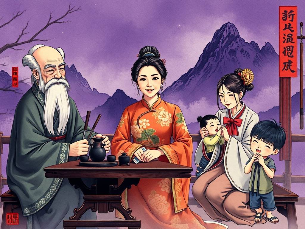 渊海子平白话详解推女命：先看其丈夫和子女