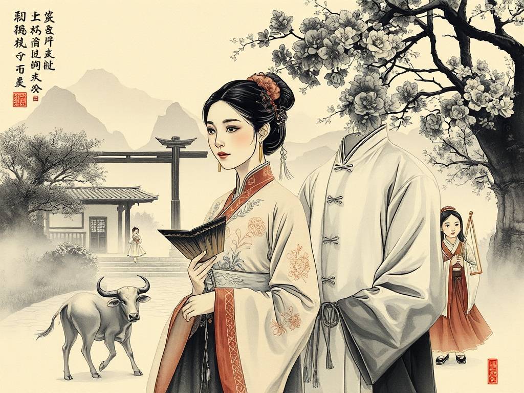 渊海子平白话详解推女命：先看其丈夫和子女