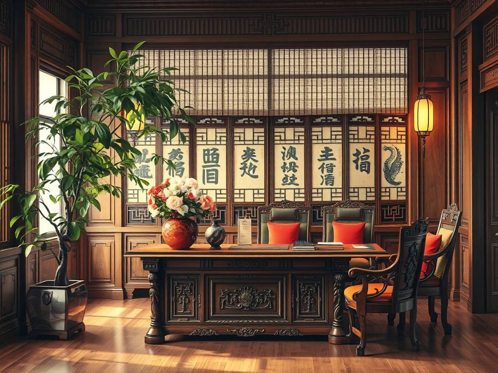 开公司要(yào)留意办公室前台风水