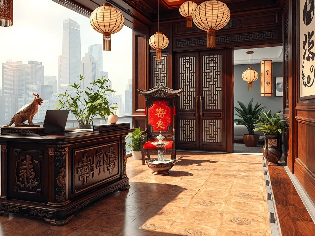 公司前台风水禁忌 前台和大门要保持一定距离