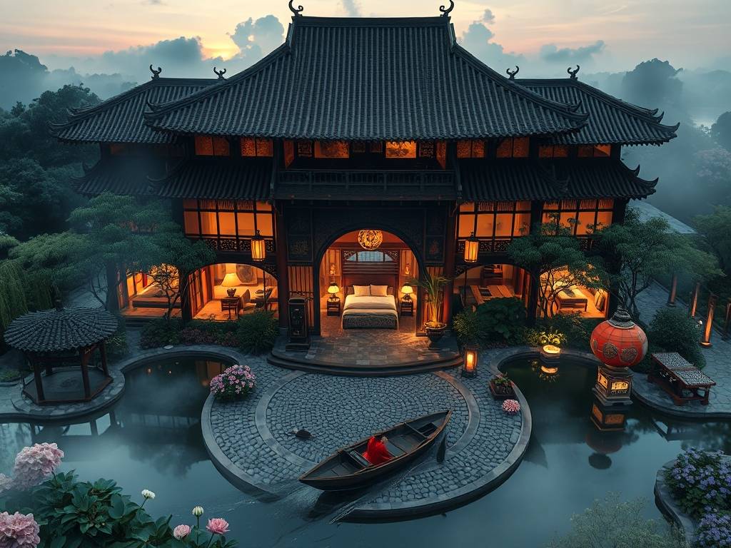 酒店风水格局