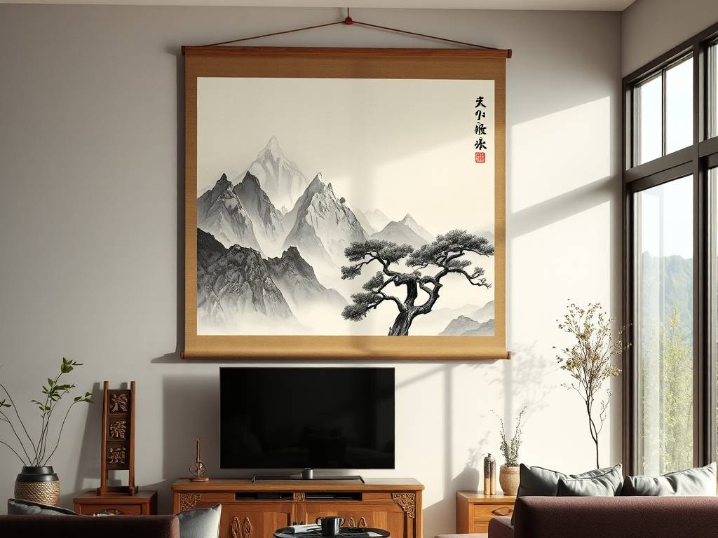 客厅挂字画的风水有什么呢