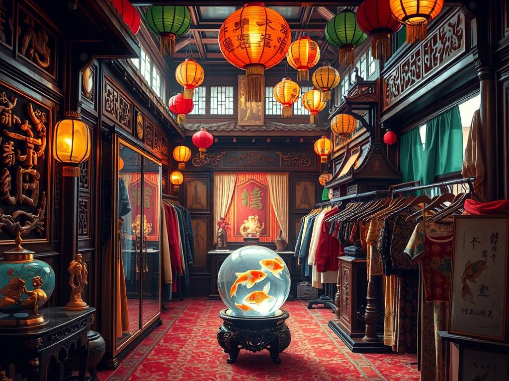 服装店如何布置招财风水  光线应柔和(hé)