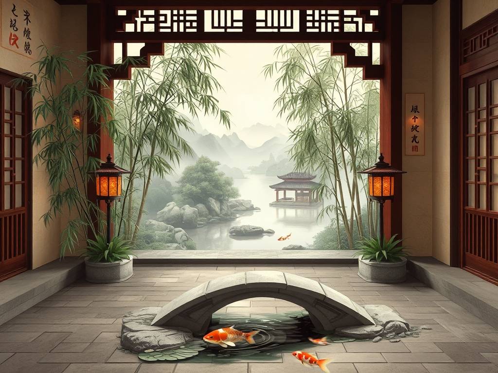 大门玄关挂什么画最好