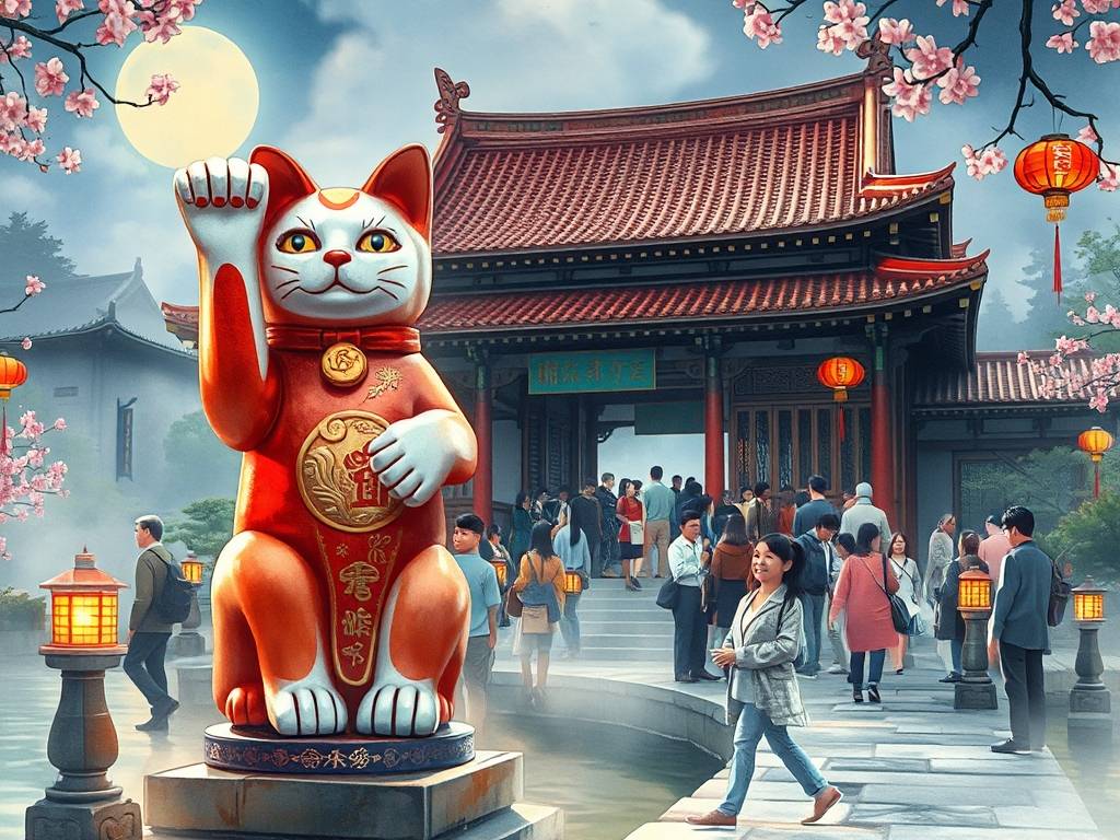 招财猫底下要放钱吗 不置放钱财好运加持