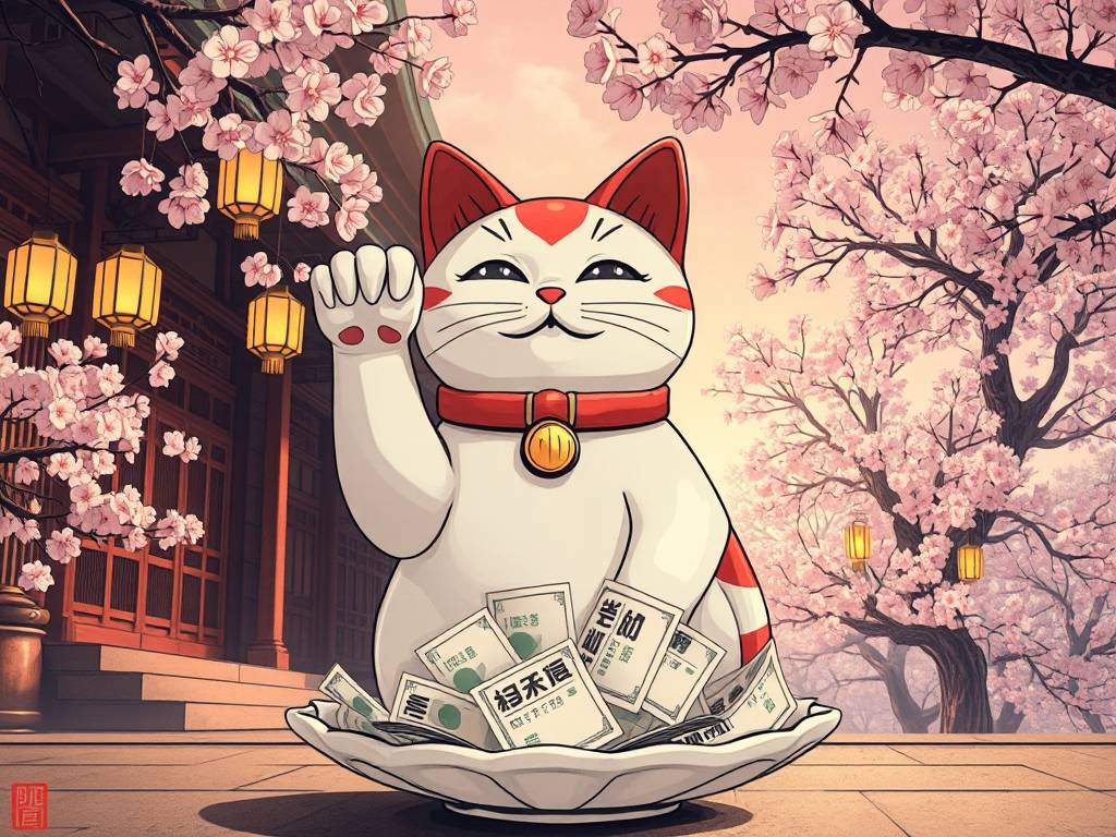招财猫底下要放钱吗 不置放钱财好运加持
