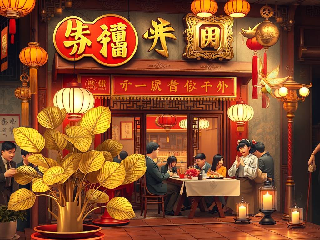 开餐饮店摆放什么招财