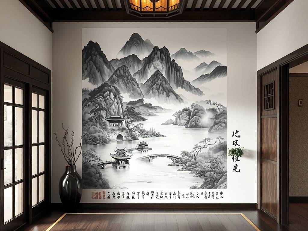 进门玄關(guān)挂什么图好