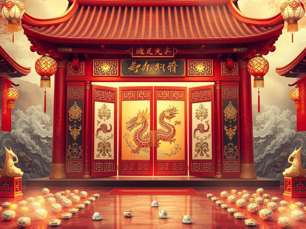 招财玄关画图片大全