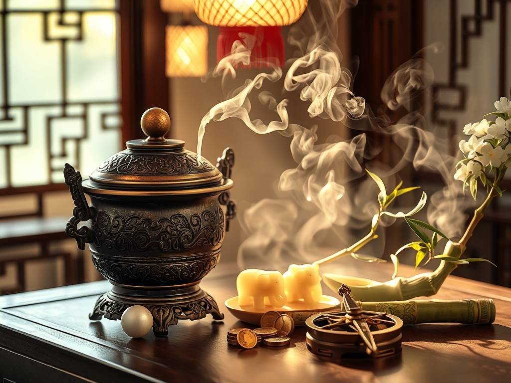 香炉里放什么最旺财  保持清洁最佳