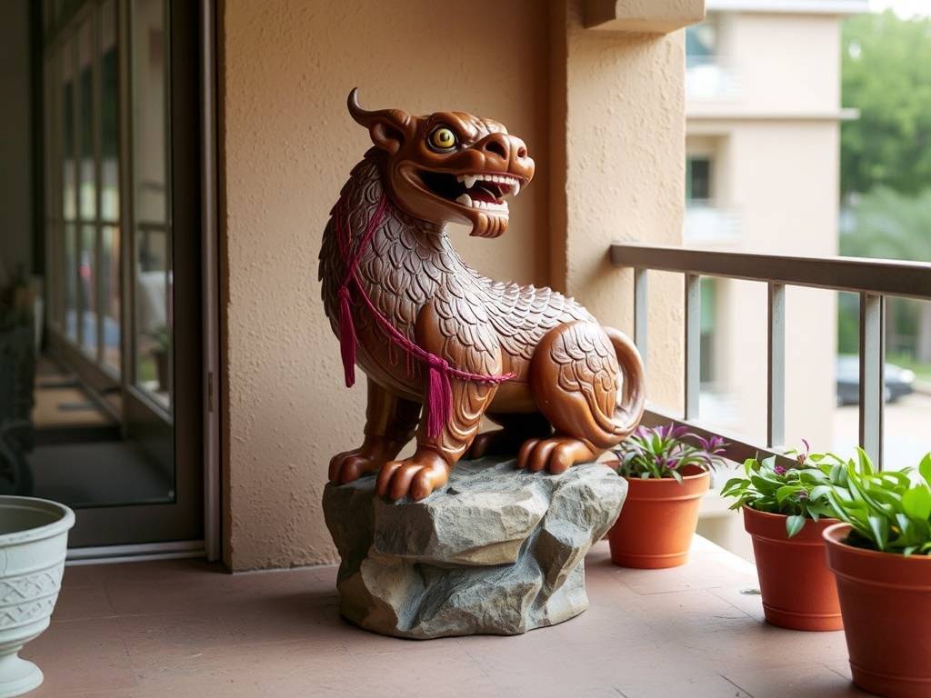 貔貅放阳台哪个位置好
