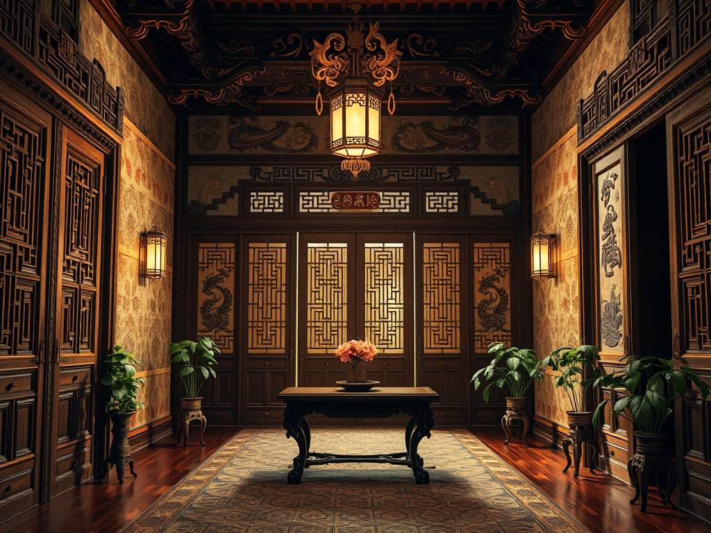 一进門(mén)玄关装修效果图