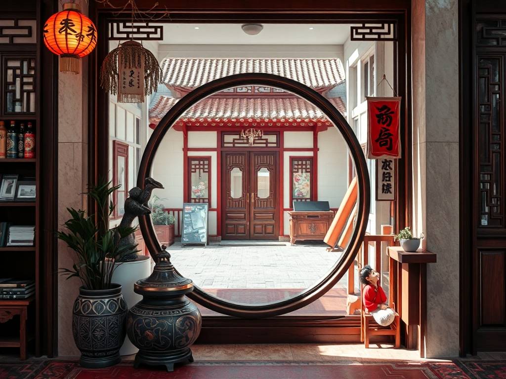 店内镜子怎么放招财顺利風水好  采光好的地方最佳