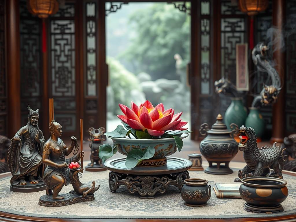玄关桌子上摆放什么东西最好