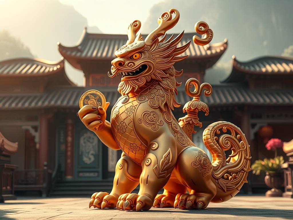 貔貅摆件摆一只可以吗