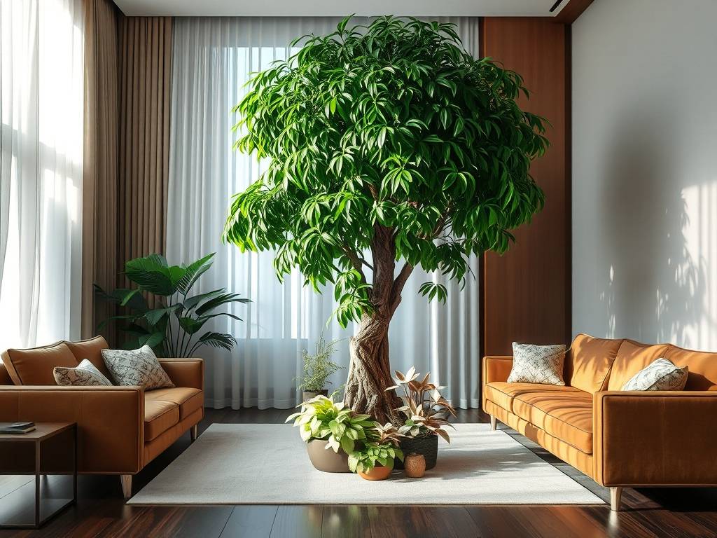 家里客厅摆什么绿植合适 金钱树財(cái)源滚滚