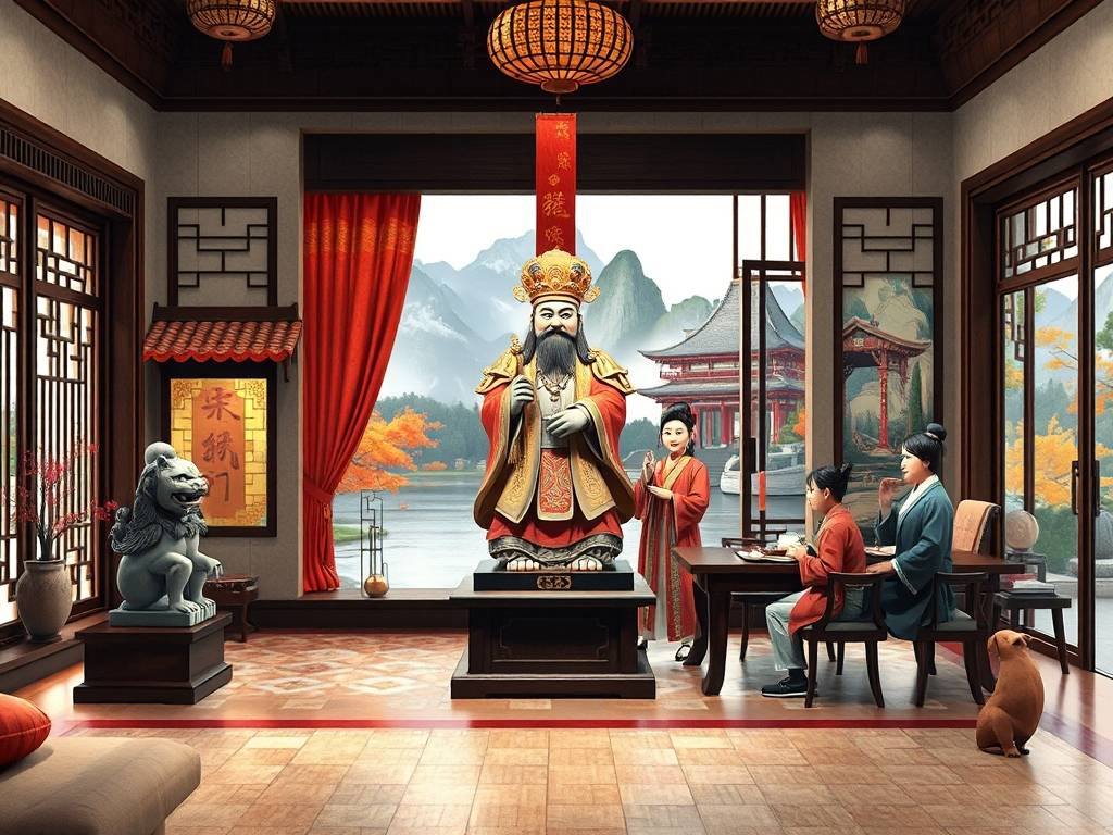 家里怎么摆财神爷 文武财神需区分