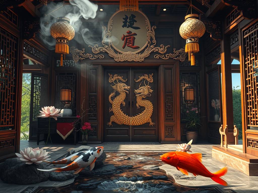 玄关风水最旺的图案