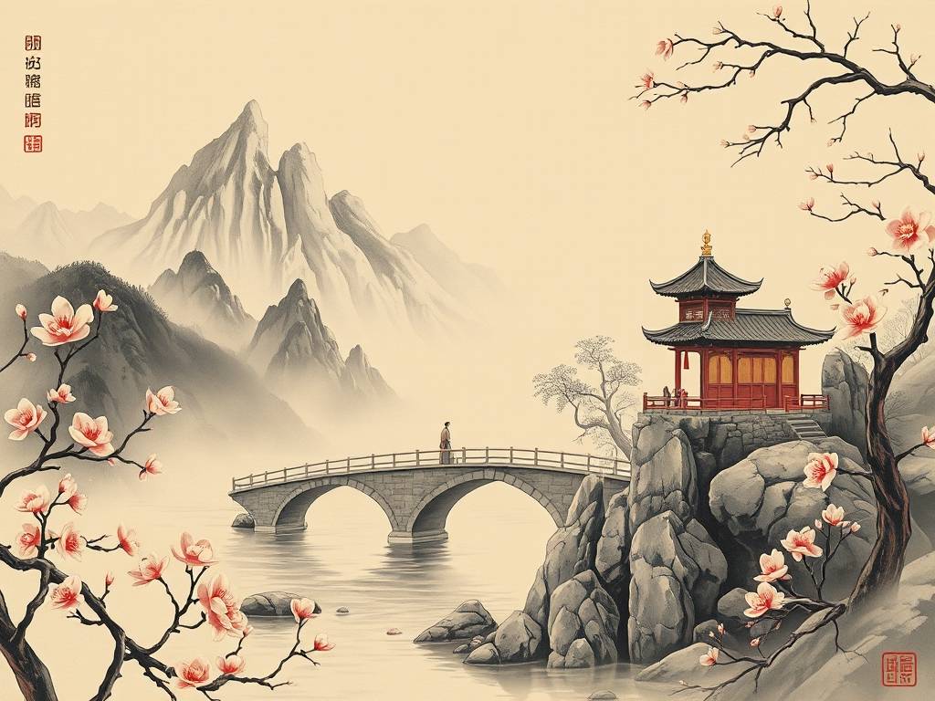 财神后面挂什么山水画 挂财神画的避讳