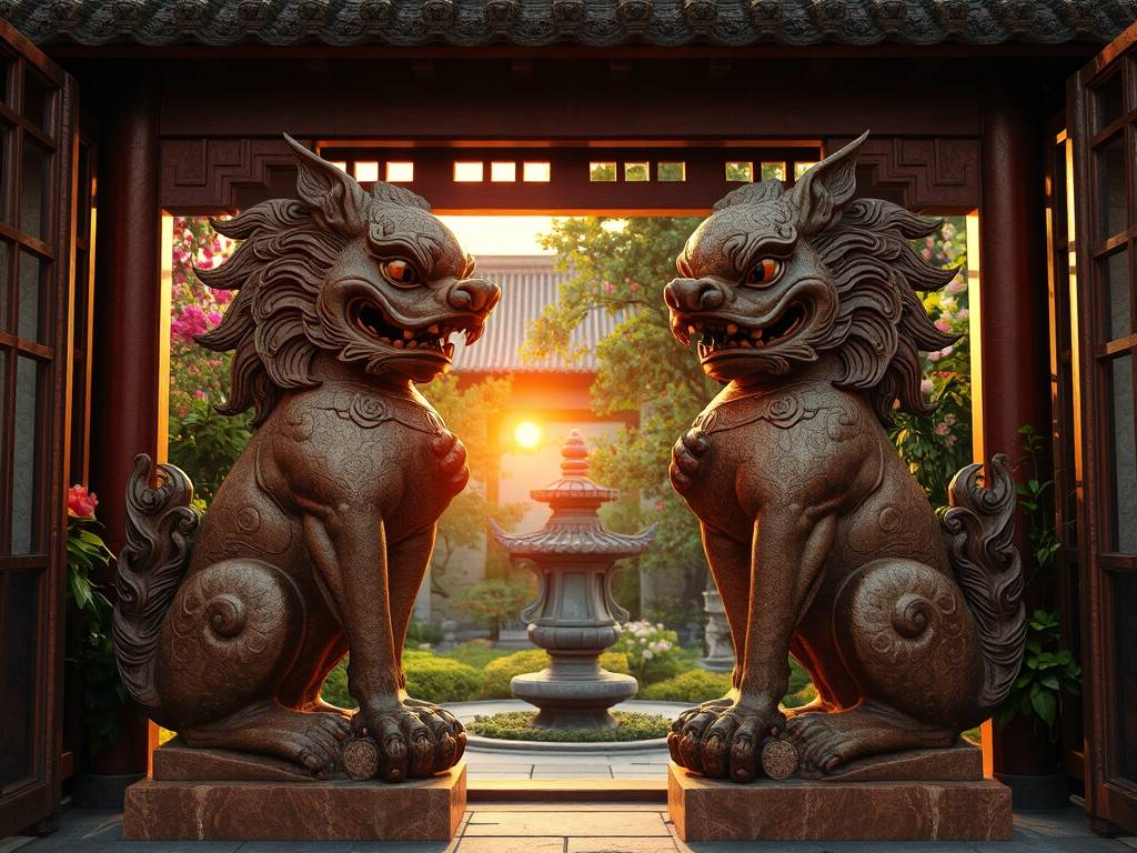大门口放什么最旺 貔(pí)貅财源滚滚