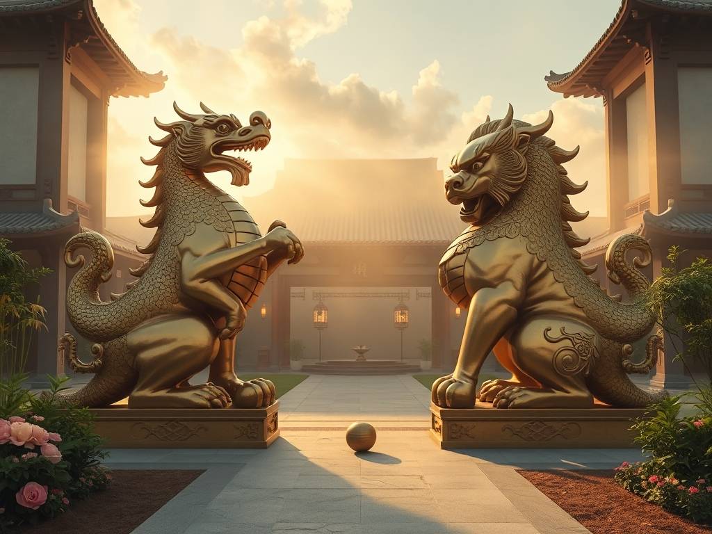 大门口放什么最旺 貔(pí)貅财源滚滚