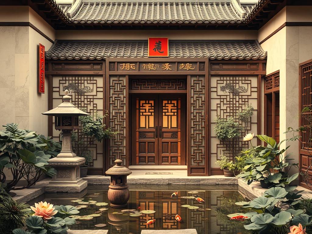 开门见客厅一定要隔断最旺入门玄关正对大门